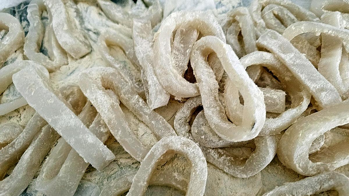 recette Beignets de calamars