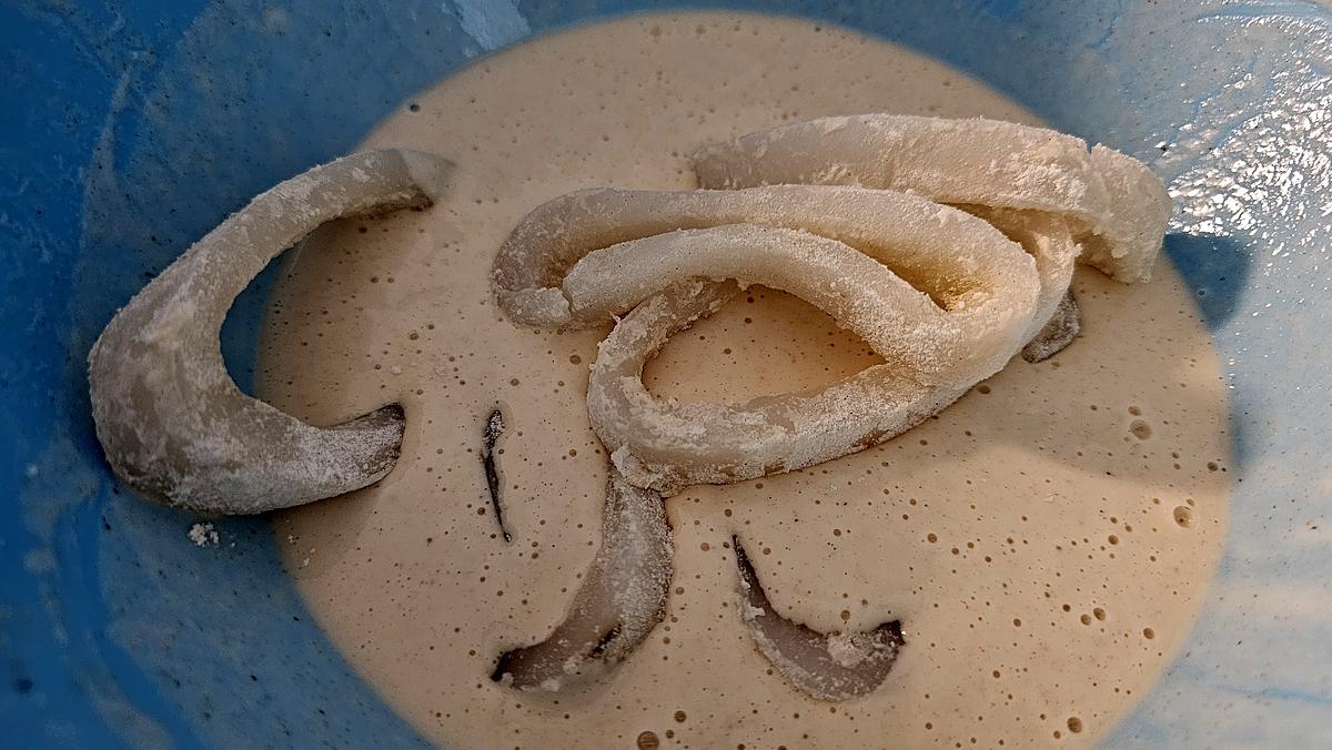 recette Beignets de calamars