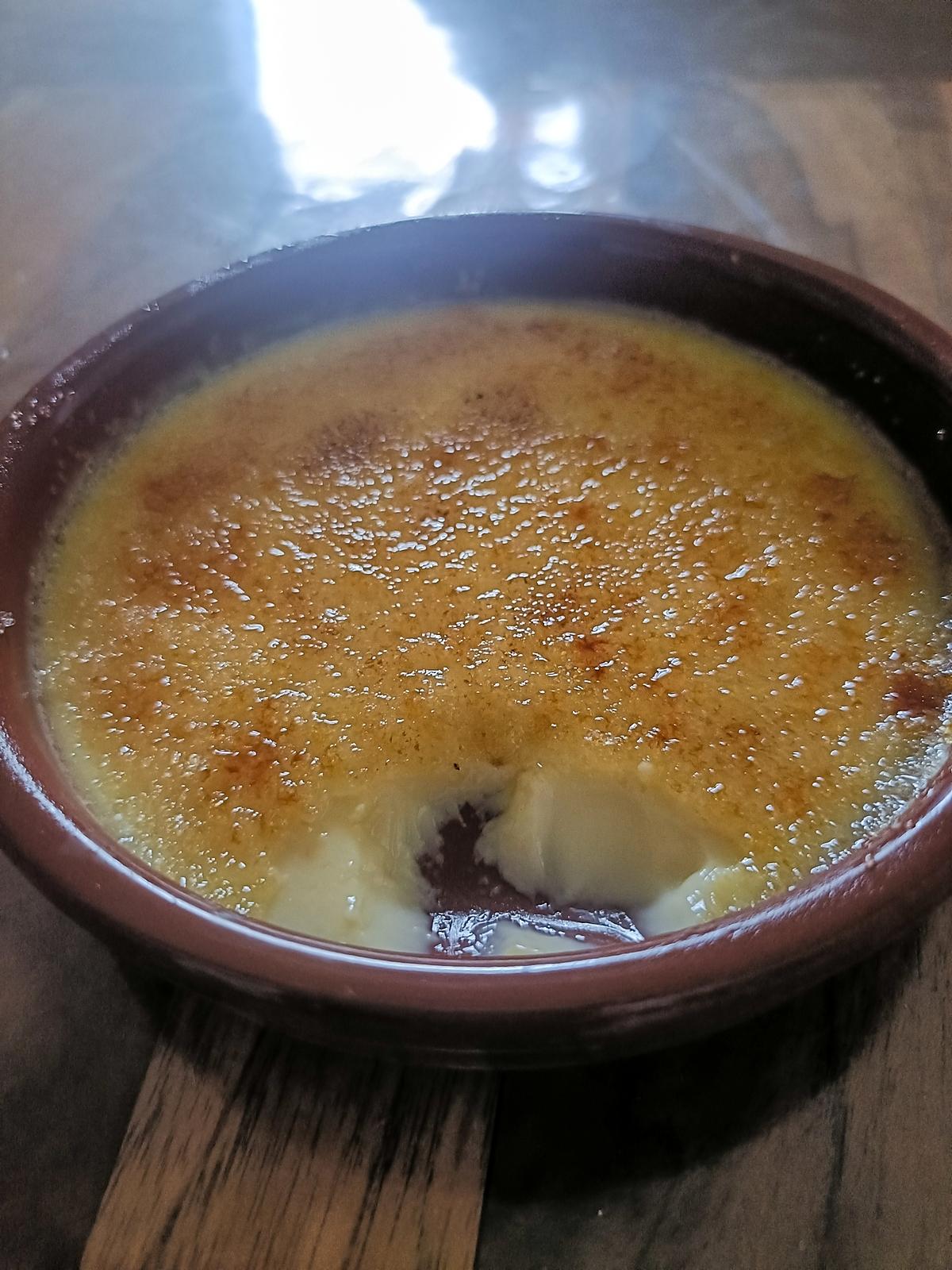 recette Crème brûlée facile et rapide