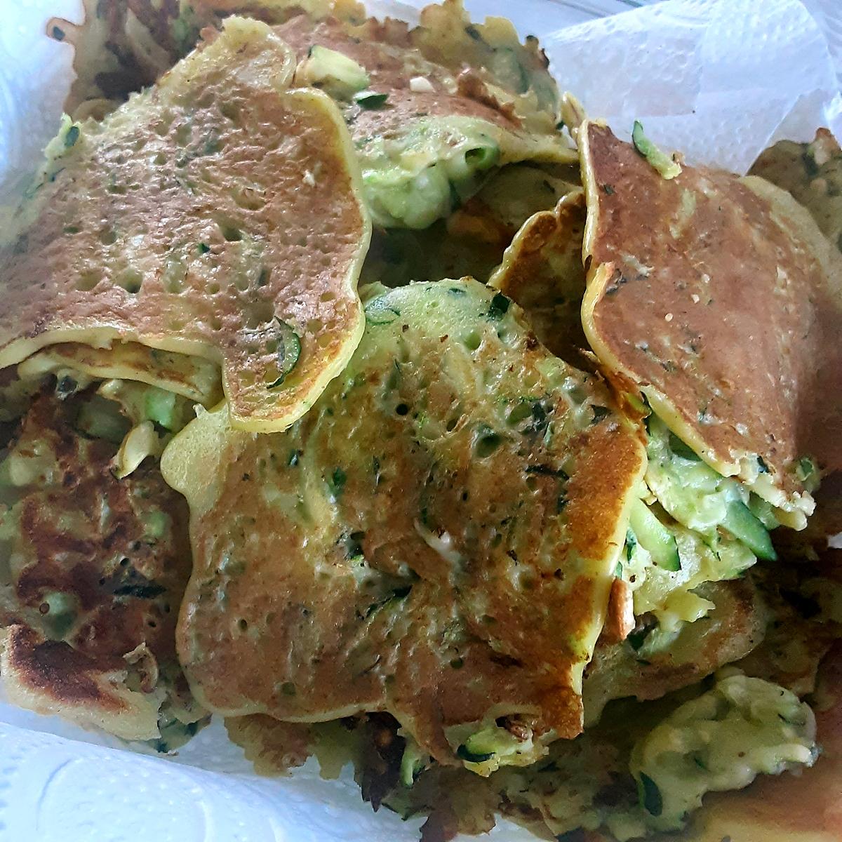 recette Galettes de courgettes