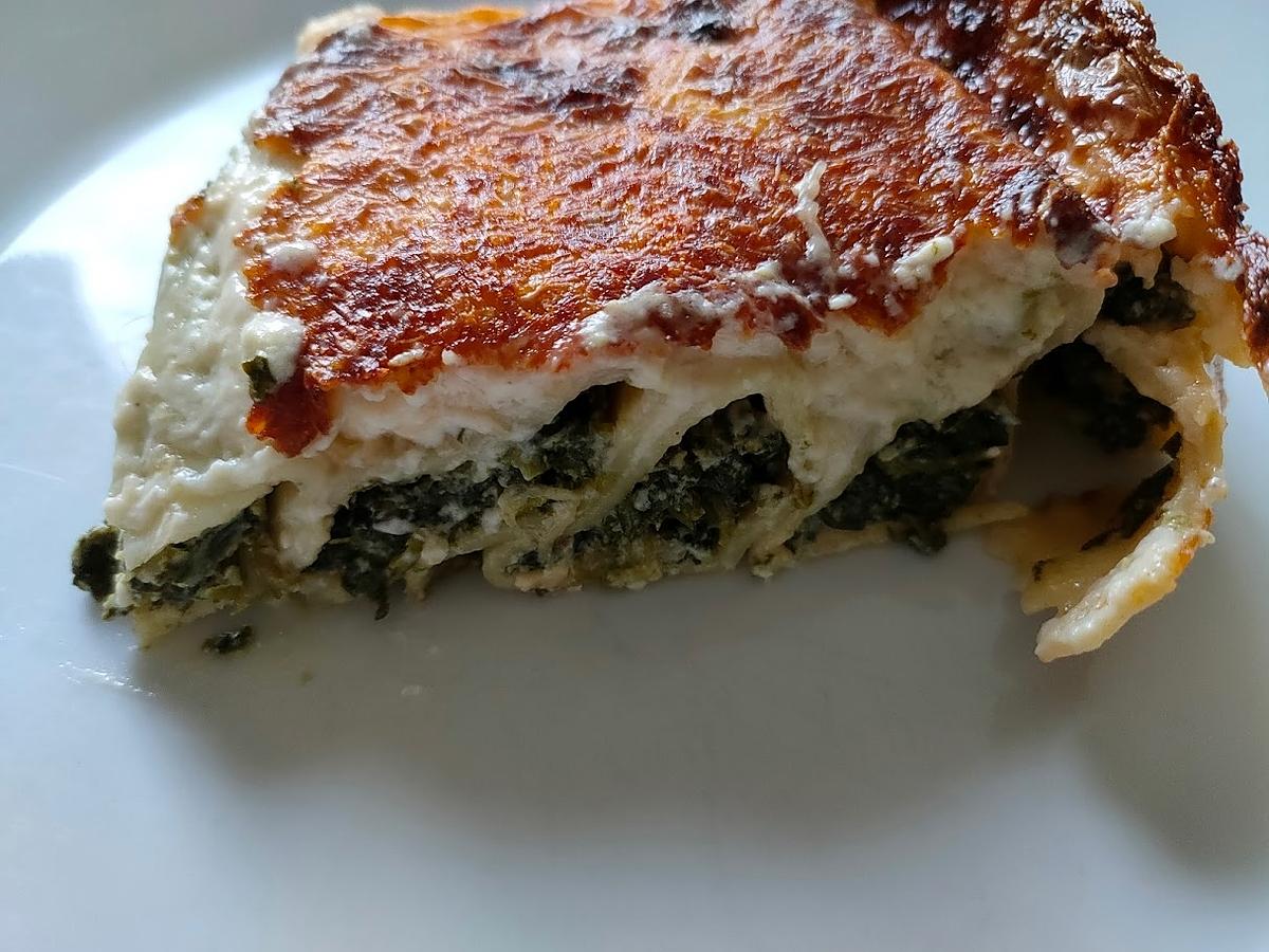 recette Lasagne épinards ricotta