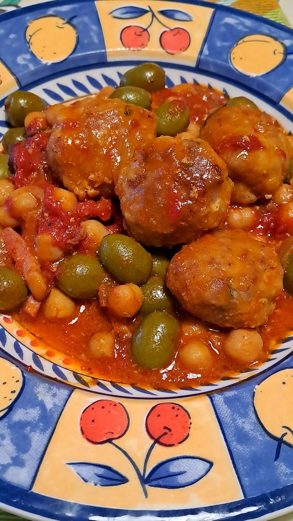 recette boles de picoulet ( boulettes à la catalane)