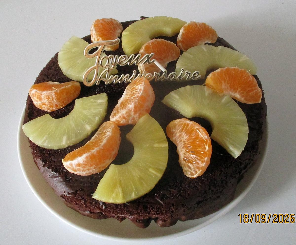 recette Moelleux au Chocolat (Anniversaire de mon petit fils Andy, 26 ans)