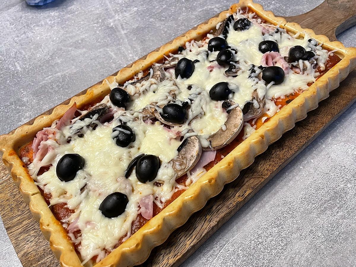 recette Tarte façon pizza