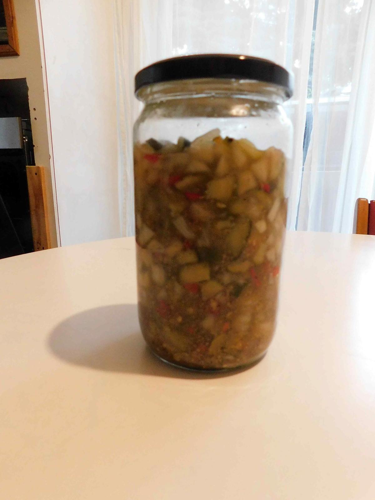 recette Relish de concombre