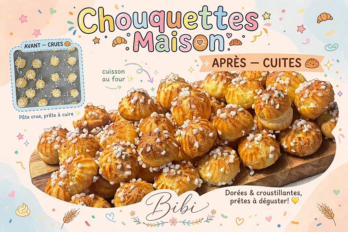 recette Chouquettes