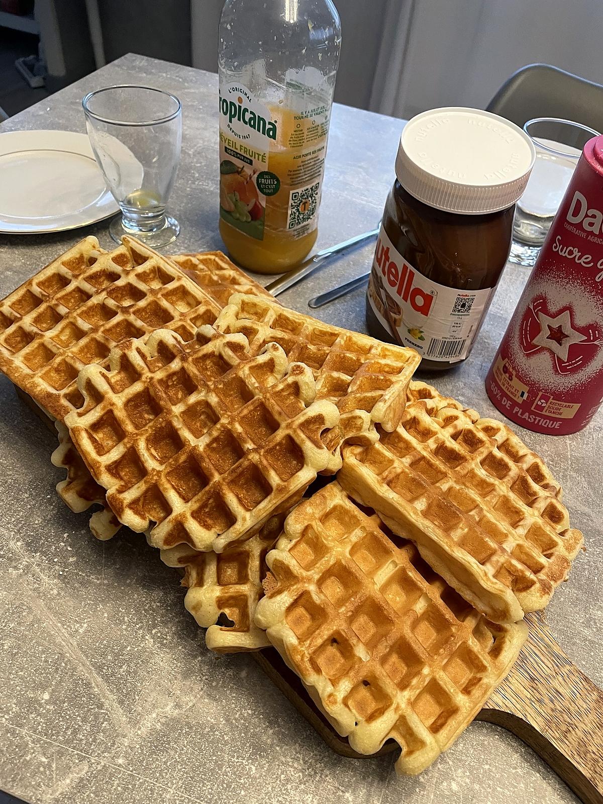 recette GAUFRES 🧇
