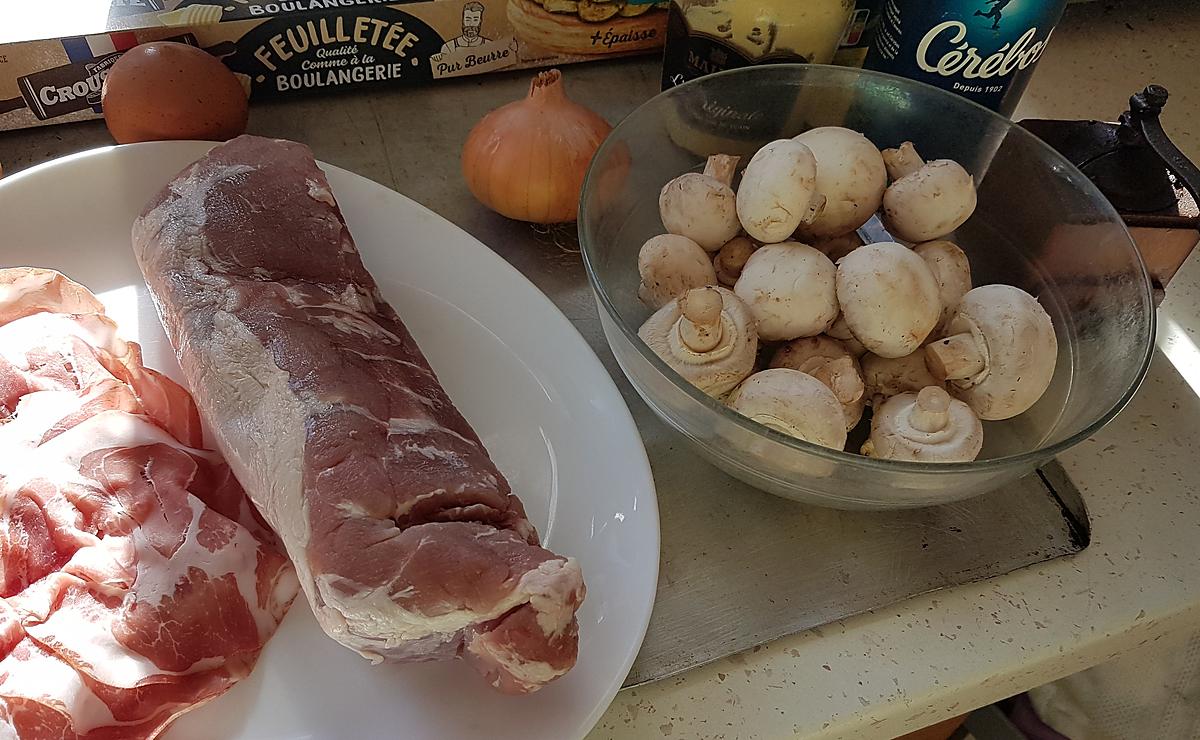 recette Filet mignon en croûte à la polonaise façon Mamyloula