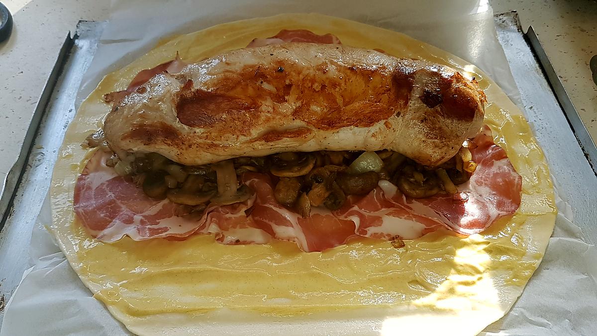 recette Filet mignon en croûte à la polonaise façon Mamyloula