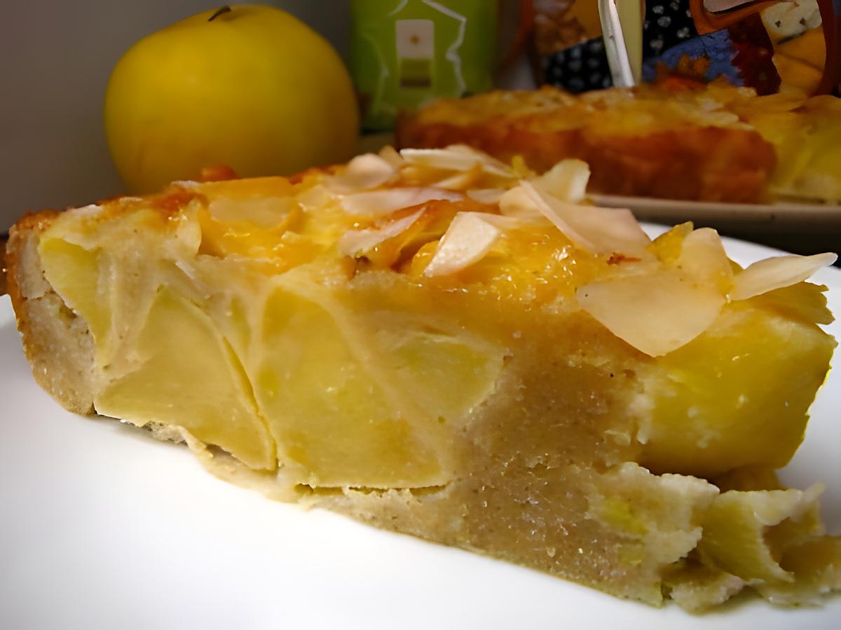 recette GÂTEAU DE POMMES AU CIDRE, AMANDE ET SARRASIN