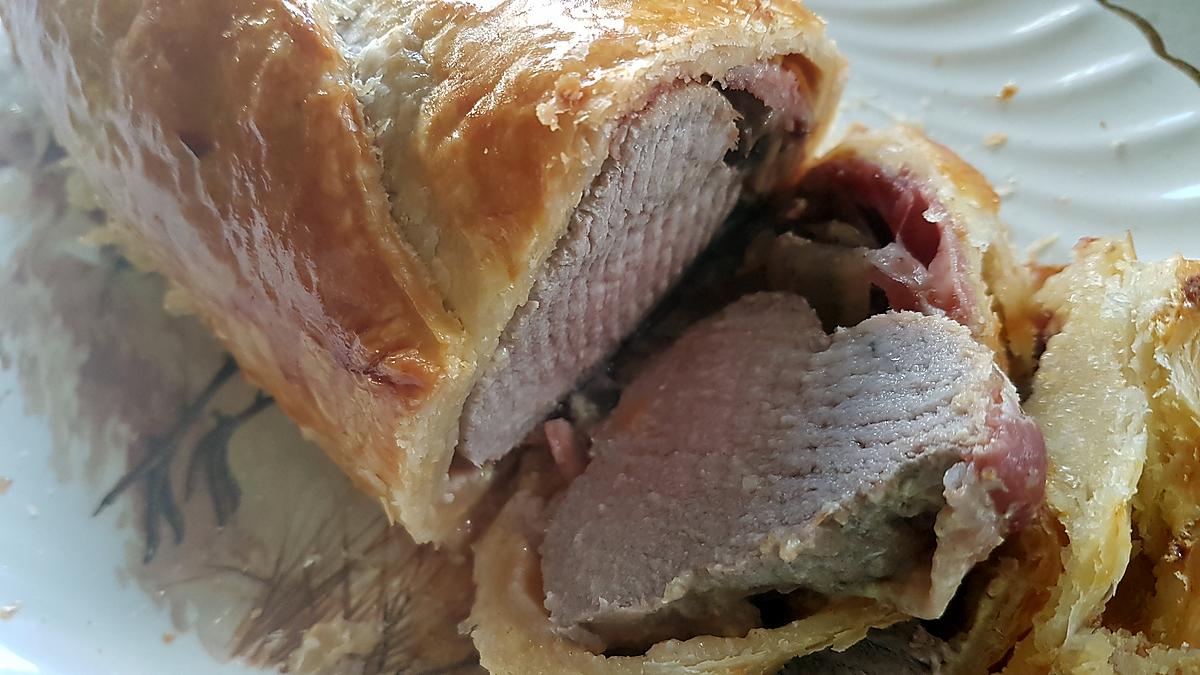 recette Filet mignon en croûte à la polonaise façon Mamyloula
