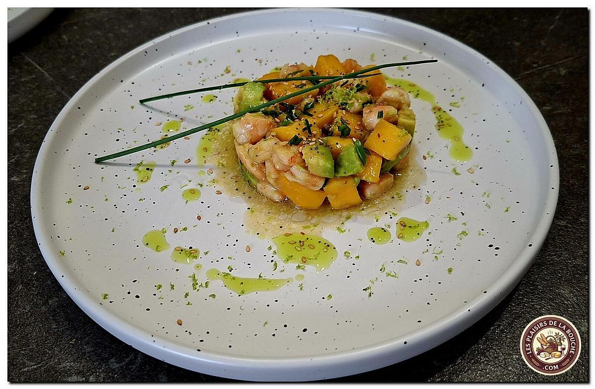 recette Tartare tropical citronné