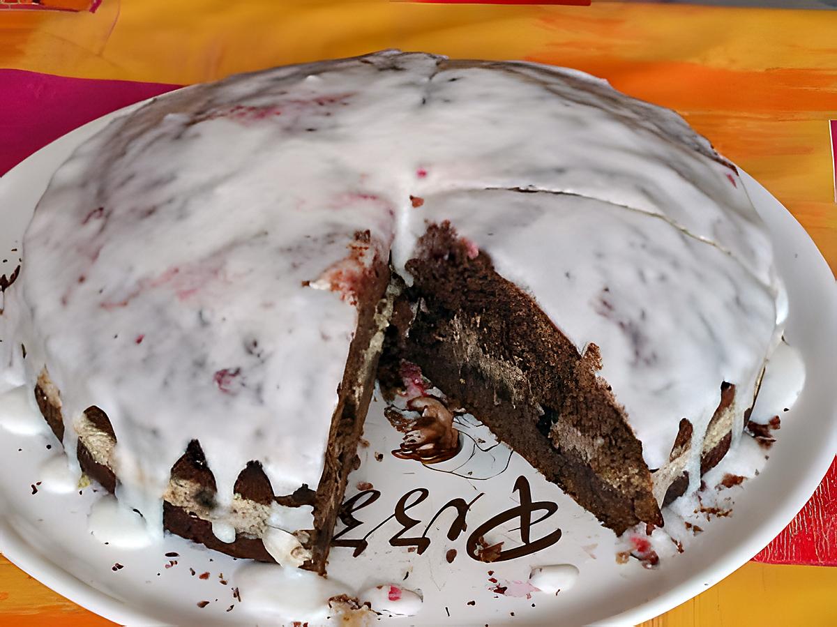 recette Gâteau au pruneaux et vin rouge