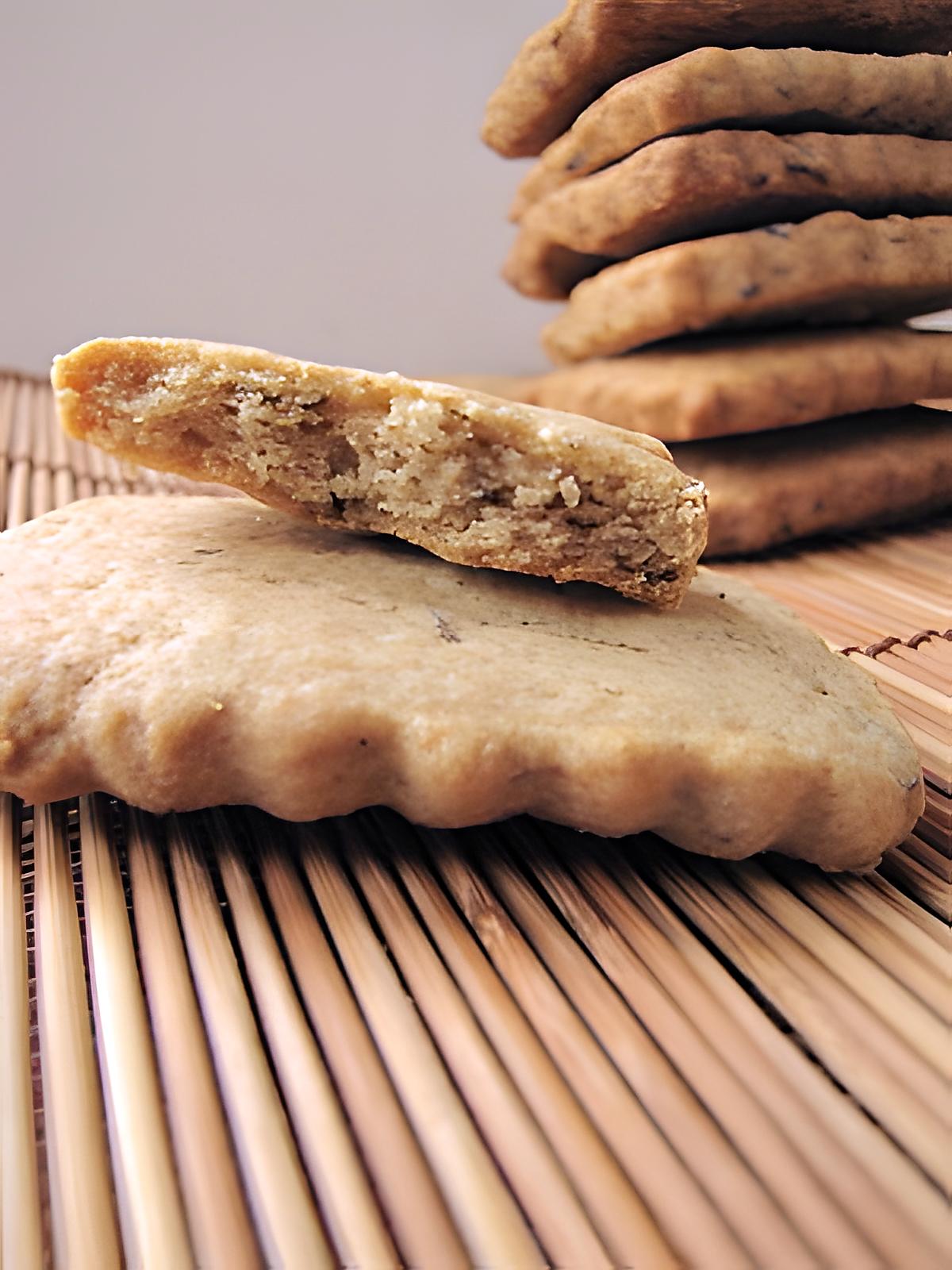 recette BISCUITS SABLÉS A LA PÂTE DE HARICOTS ROUGES ET GINGEMBRE