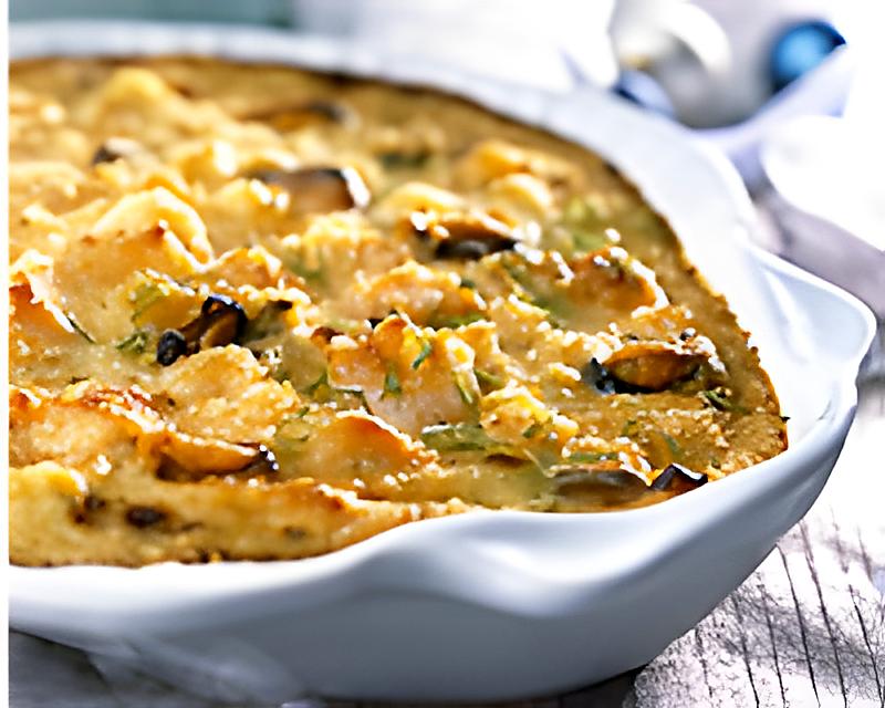 recette Gratin aux fruits de mer économique