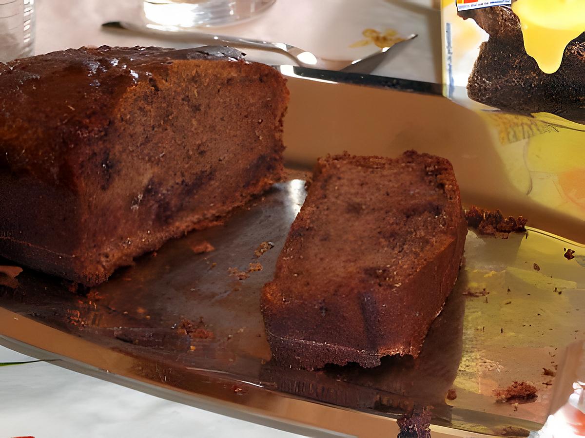recette Cake moelleux chocolat-courgettes