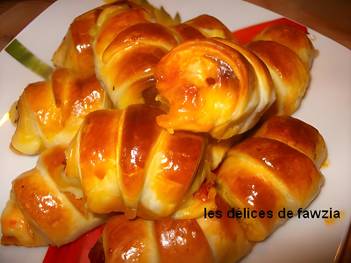 recette Croissants au merguez