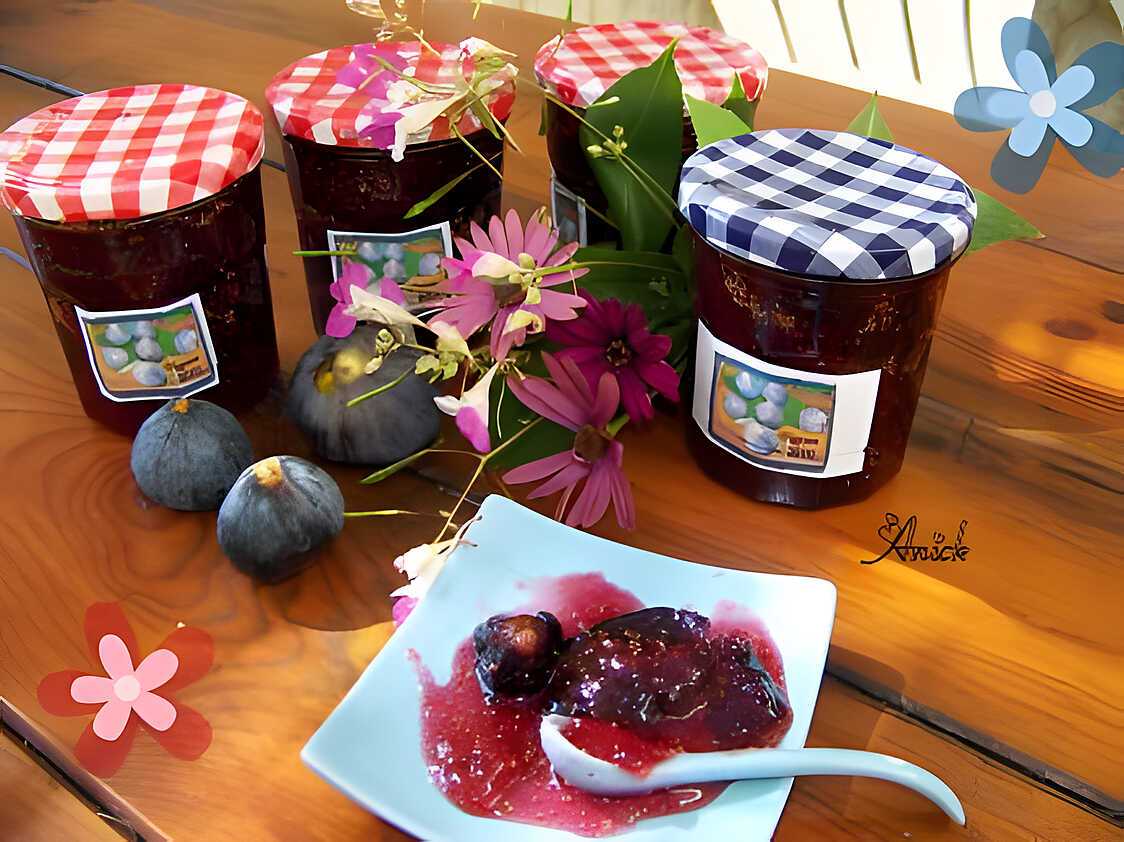 Recette de Confiture de figues par anick