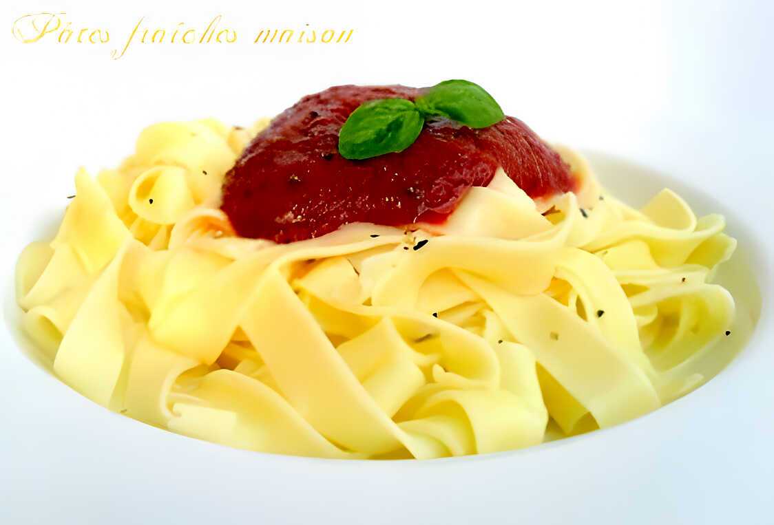 Recette de Pâtes Fraîches Maison par Math3801