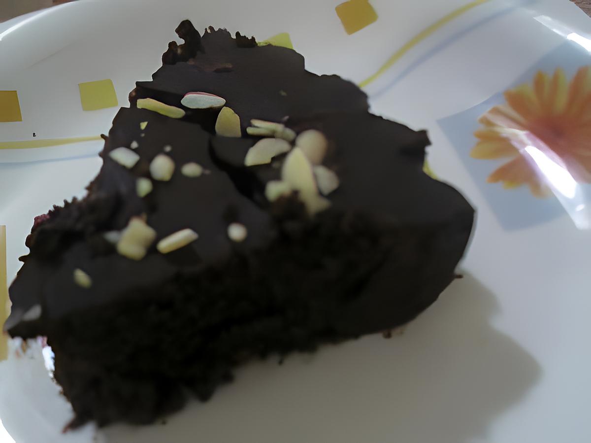 recette gateau au chocolat noir