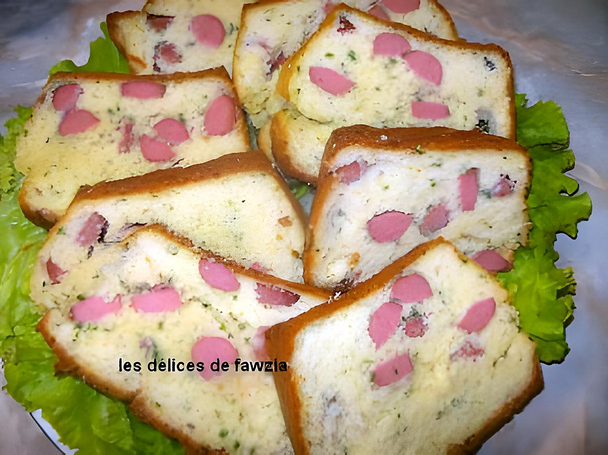 recette Cake au mini saucisses de dinde