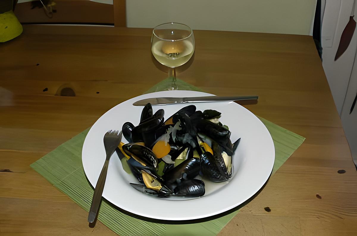 recette moules aux légumes à ma façon.