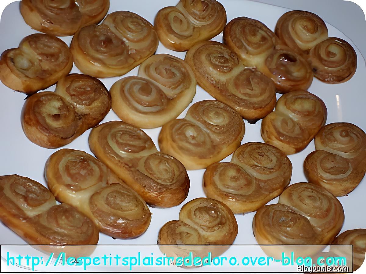 recette PALMIERS AUX SPECULOOS