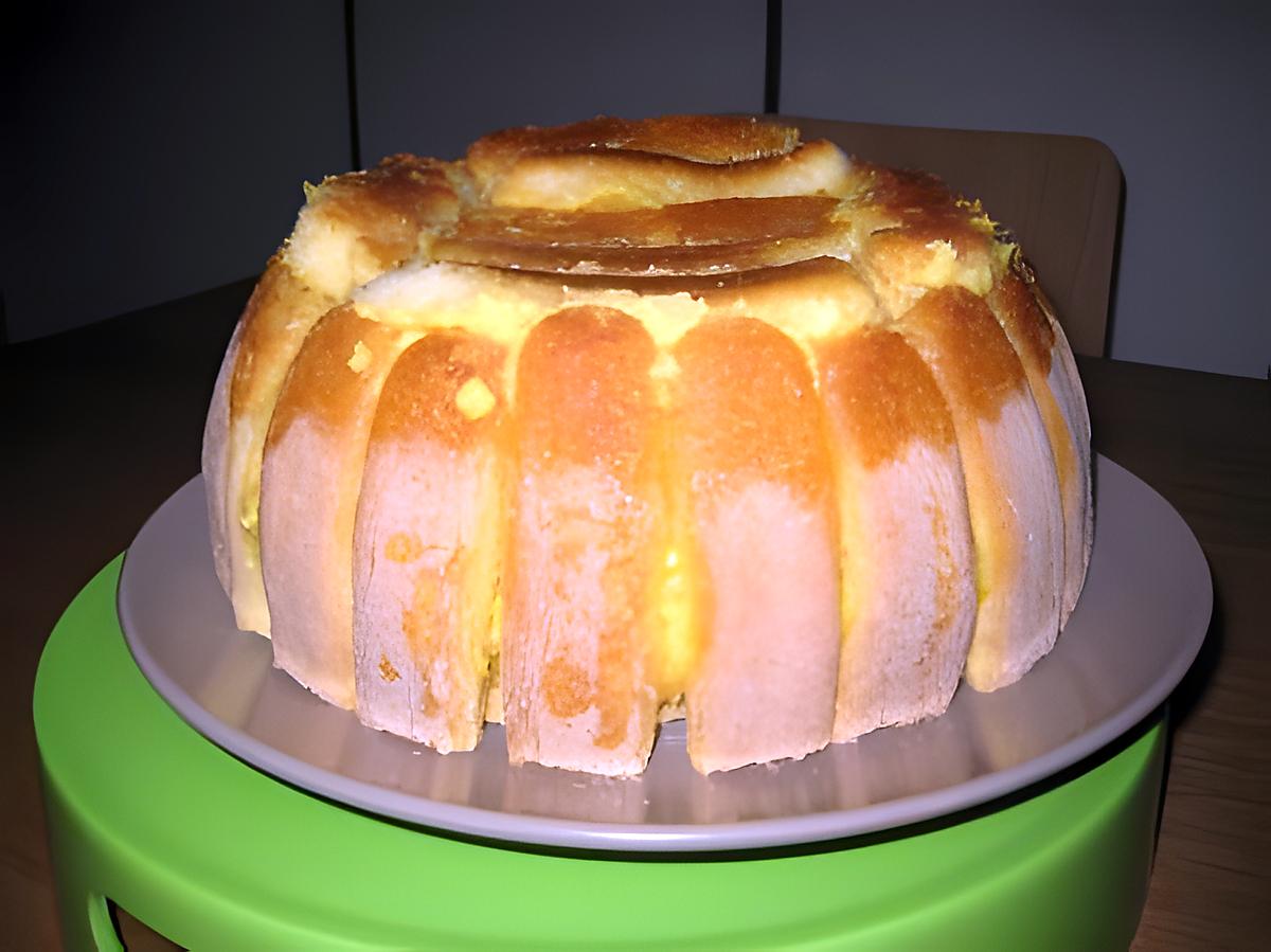 recette Gâteau Malakof ( crème et ananas )