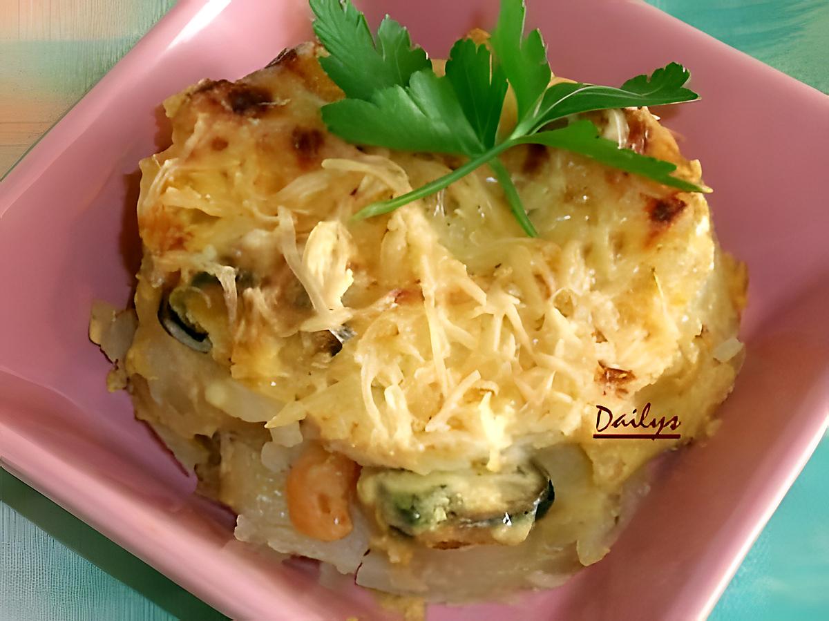 recette Gratin de Fruit de Mer