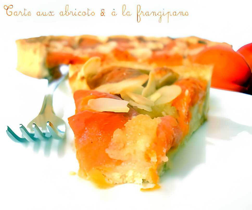 recette Tarte aux Abricots & à la Frangipane