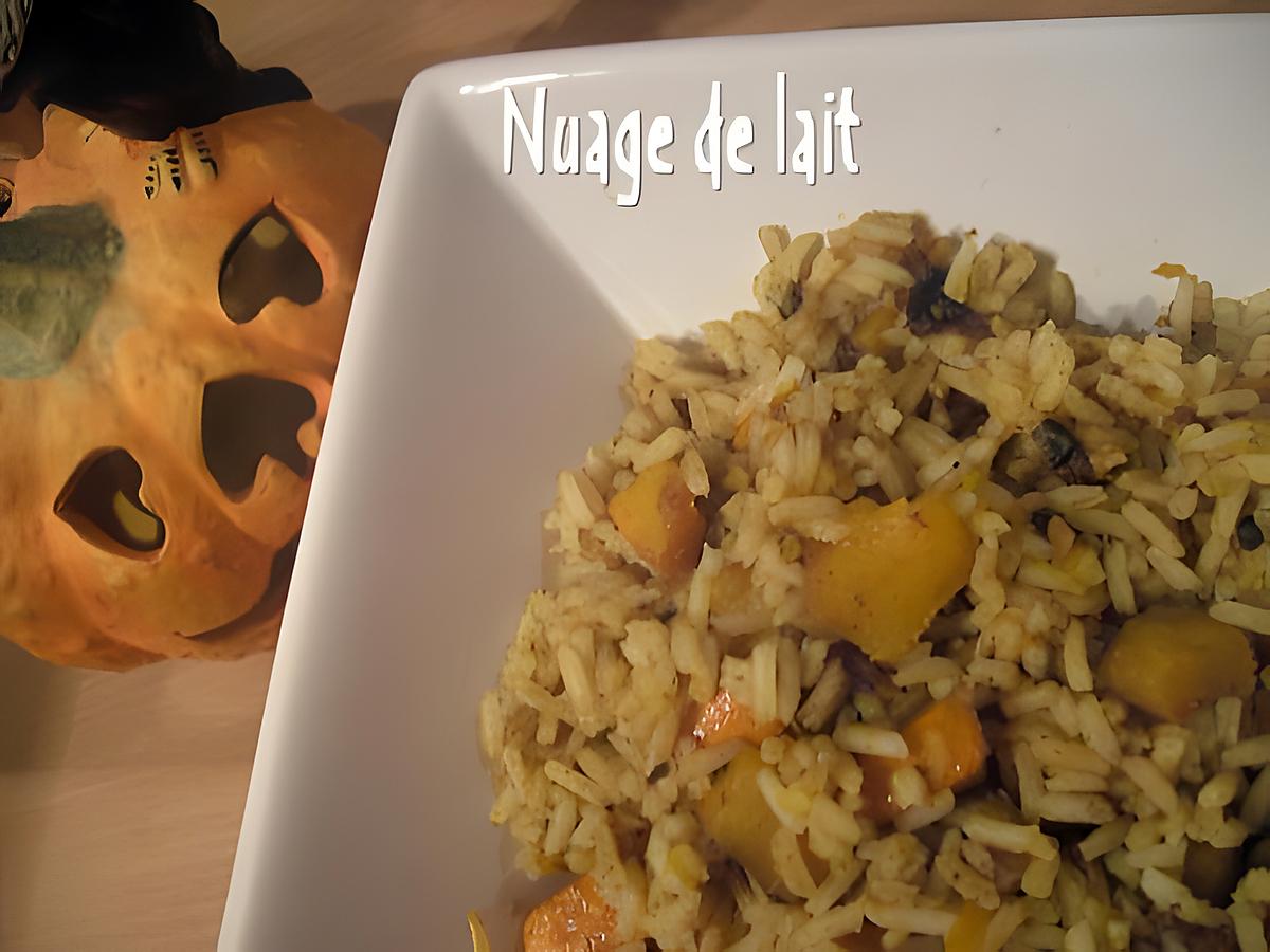 recette RIZ HALLOWEEN