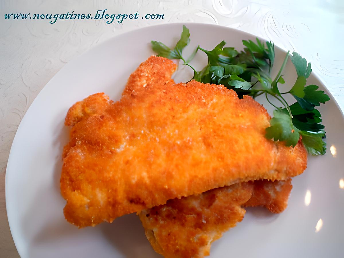 recette Escalopes de dinde panees