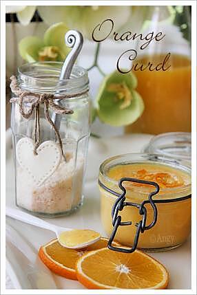 recette Orange curd