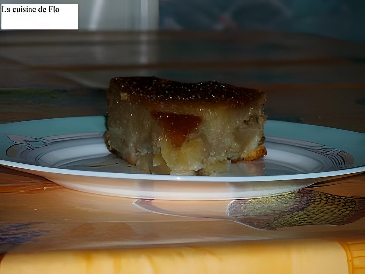 recette Gâteau tiède aux pommes