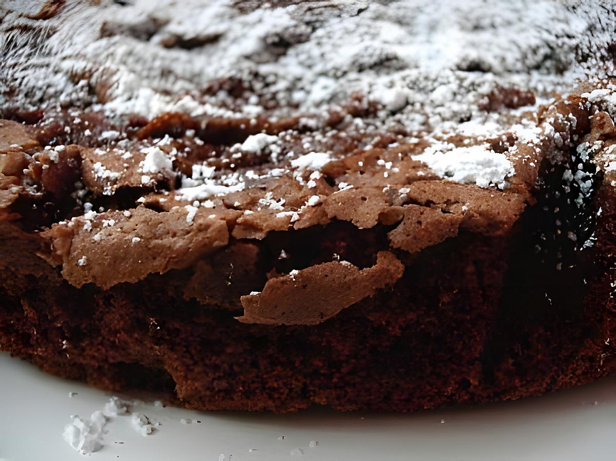 recette Gâteau double chocolat...