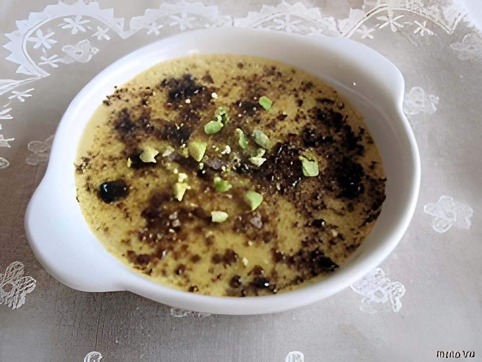 recette Crème Brulée au Foie Gras de Hesbaye (Liège)