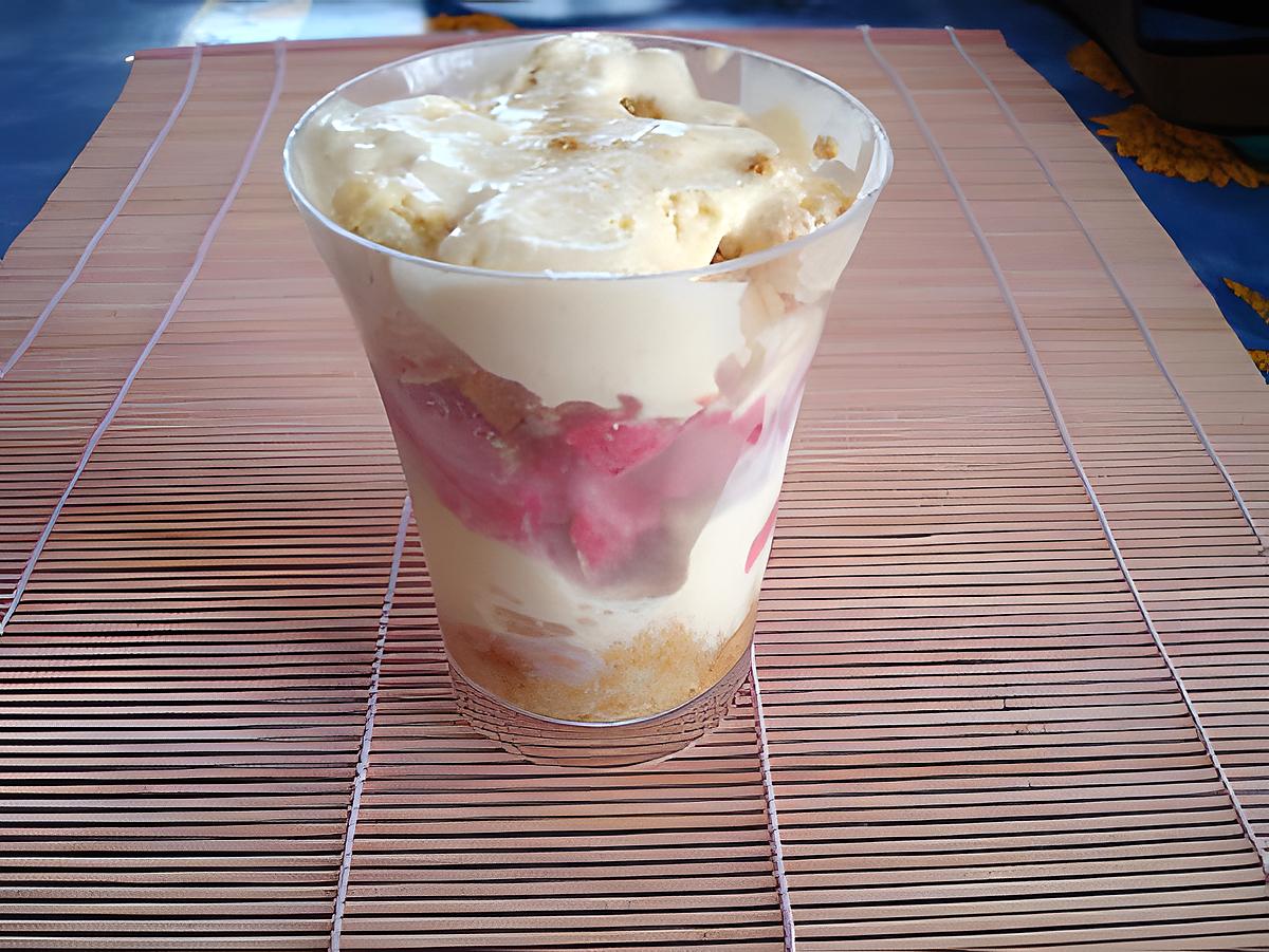 recette Verrine glacée