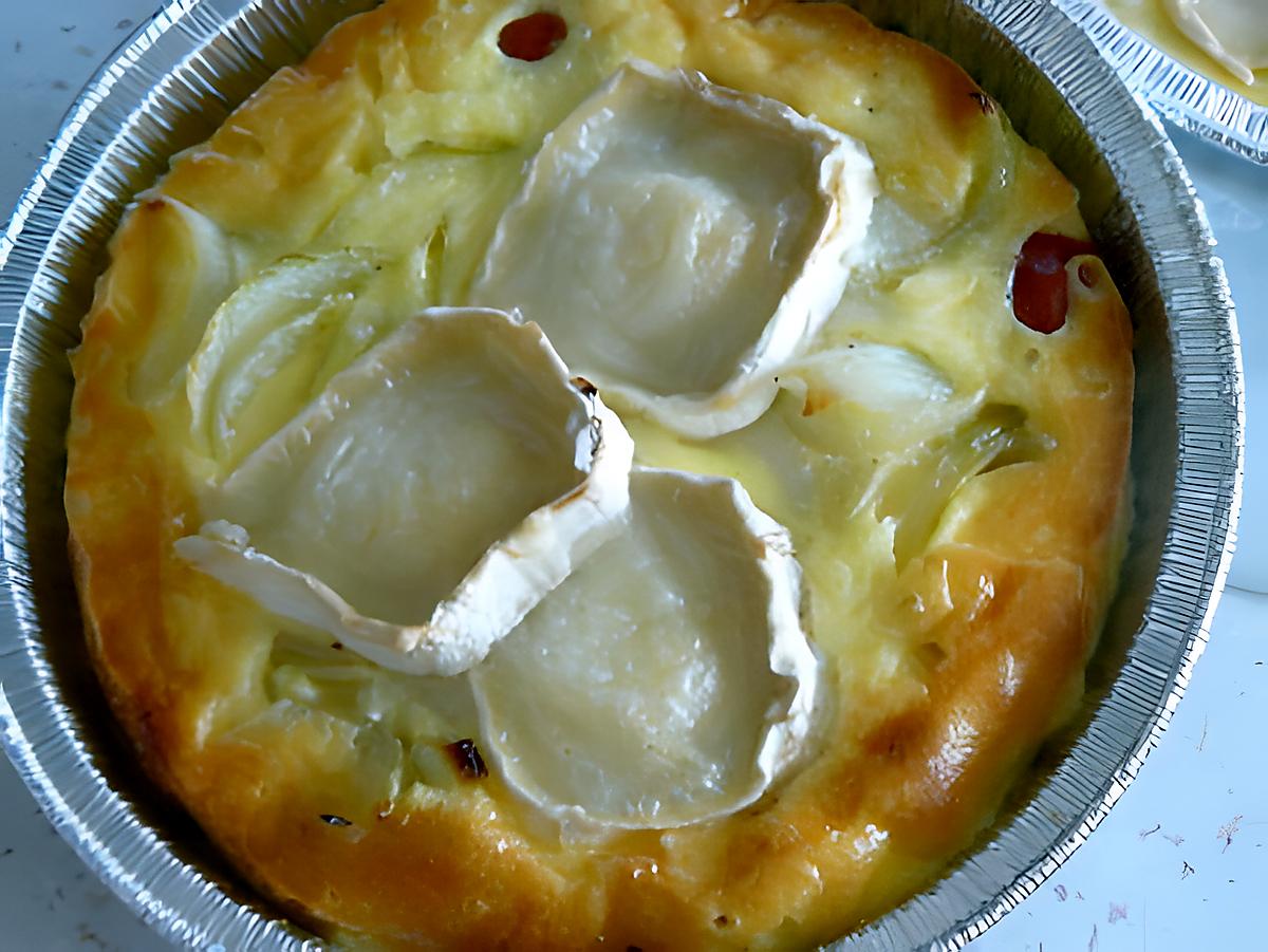 recette clafoutis chévre tomate cerise