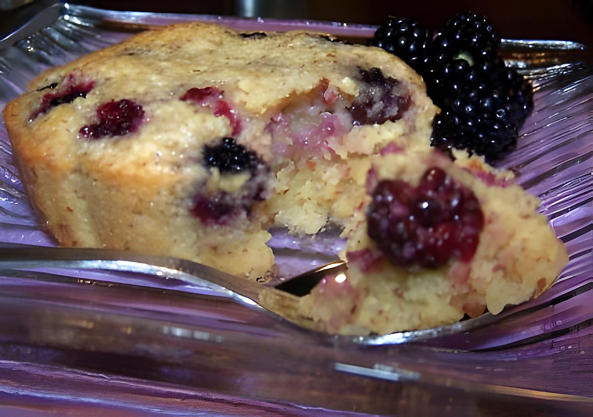 recette Financiers fondants aux mûres