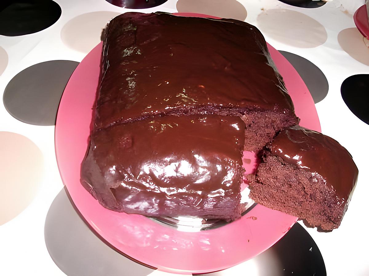 recette Gâteau au chocolat noir