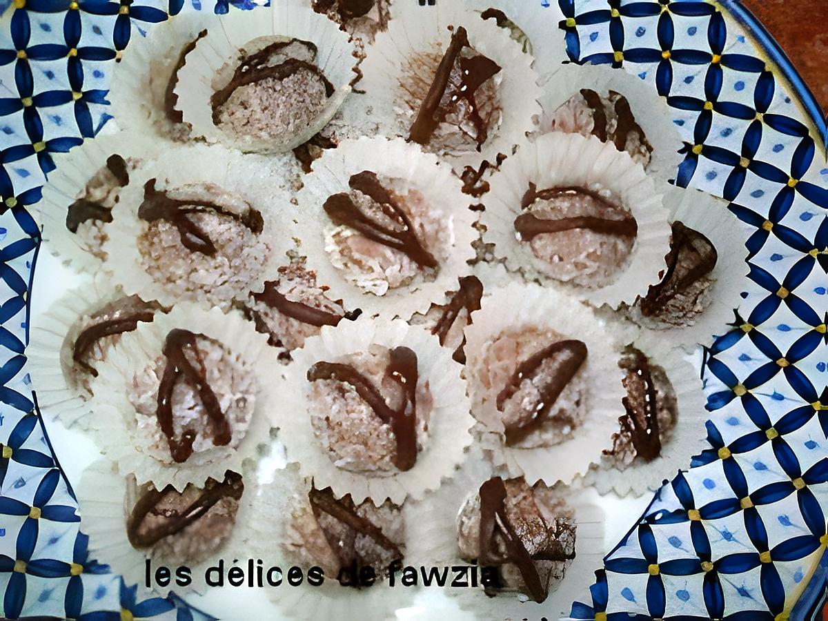 recette Boules aux biscuits