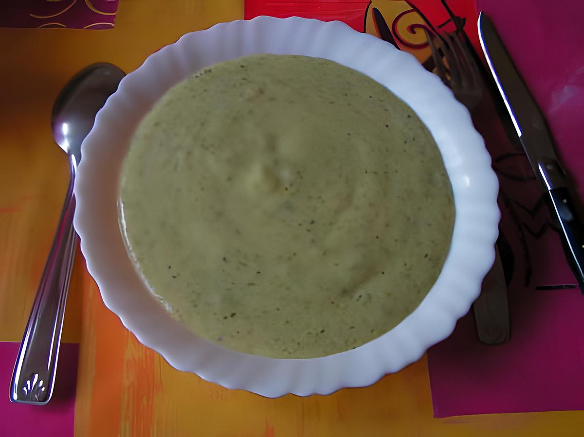 recette Velouté de courgettes à la vache qui rit