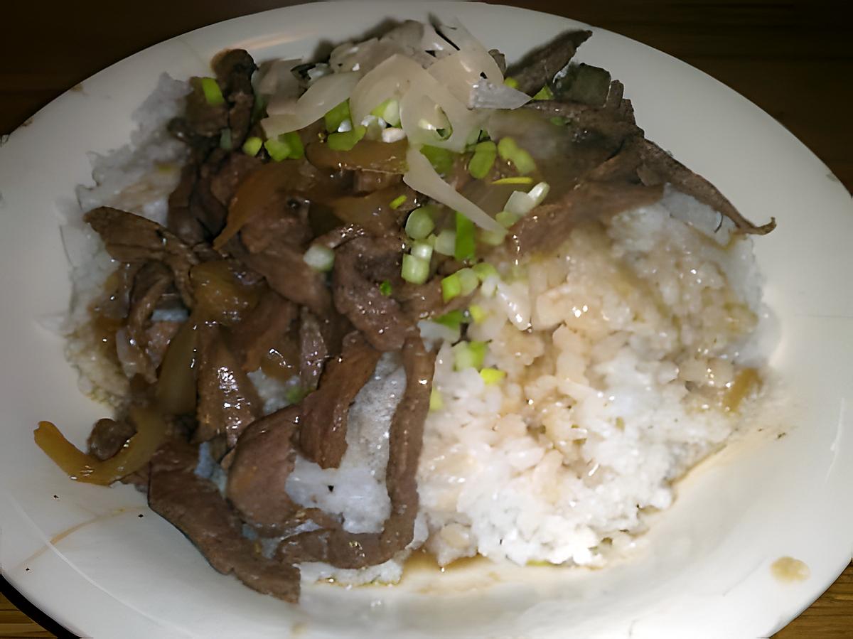 recette Gyudon *Japonais*