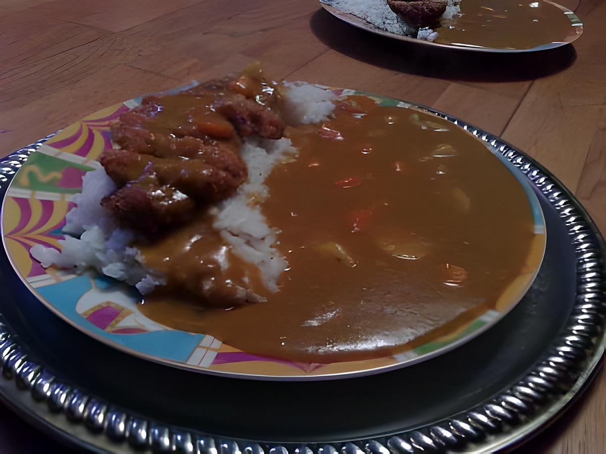 recette Kastu Curry - Curry rice *Japonais*