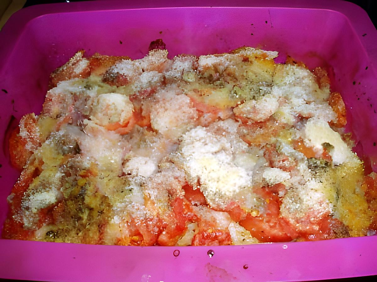 recette gratin de tomates