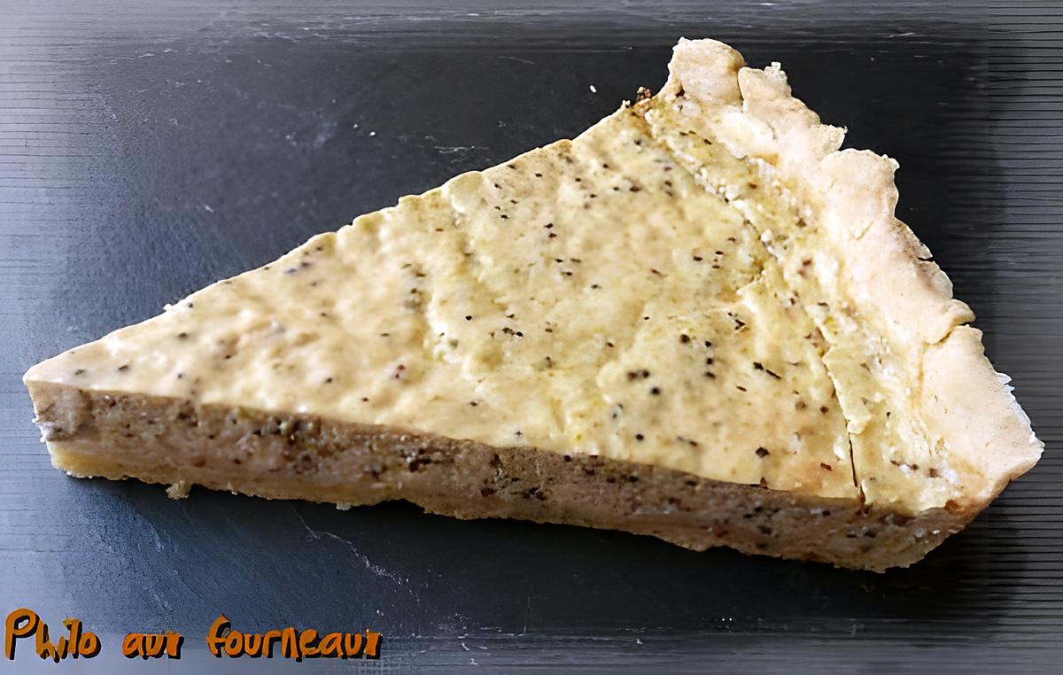 recette Tarte à la moutarde à l'ancienne