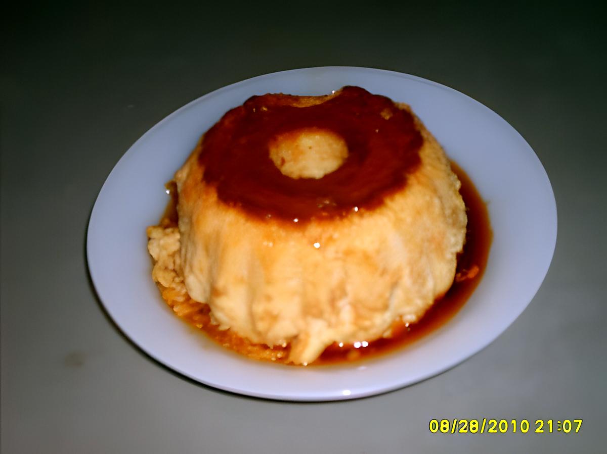 recette FLAN PORTUGAIS