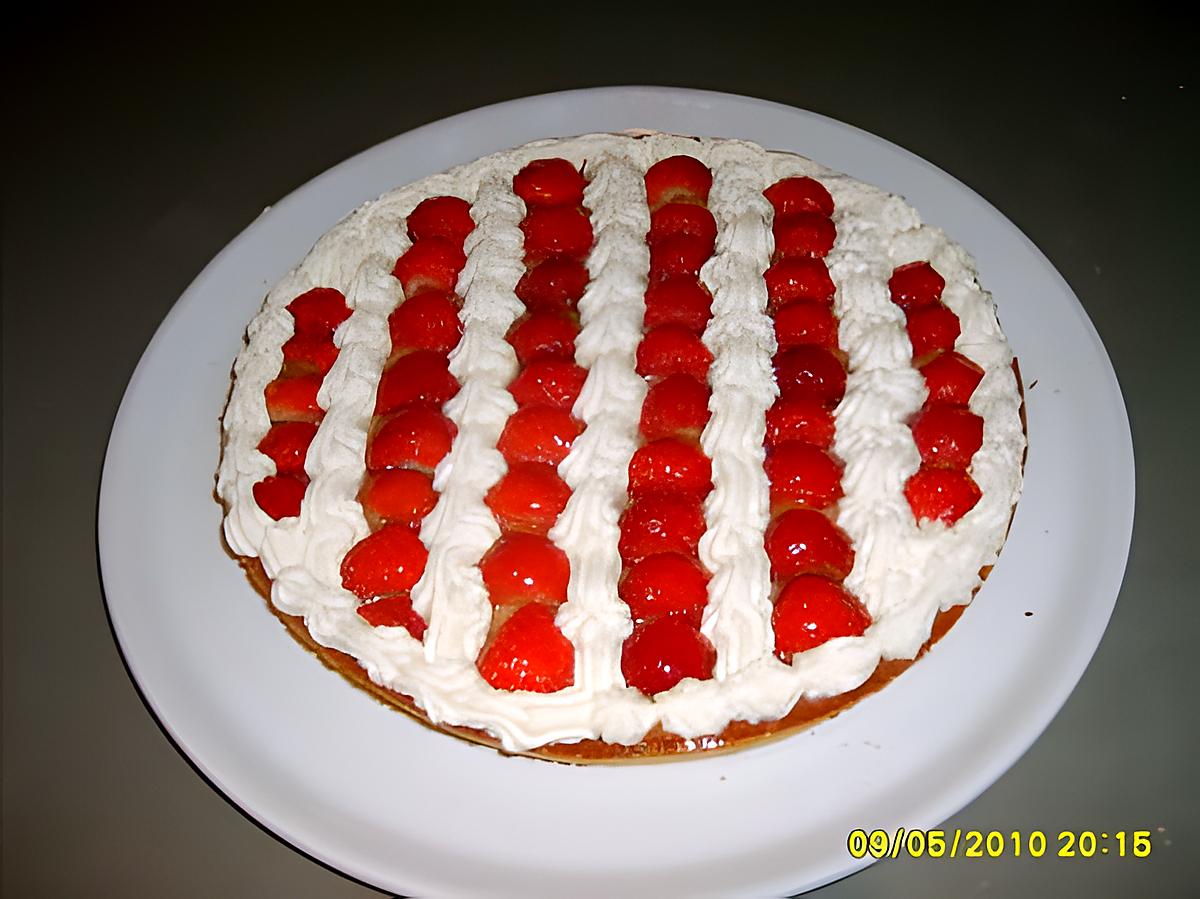 recette TARTE AUX FRAISES