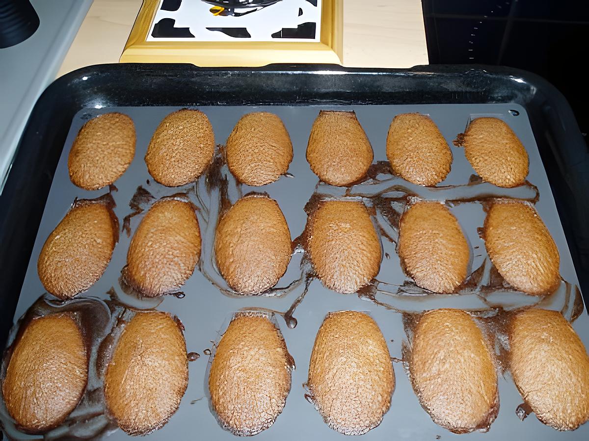 recette madeleine au chocolat