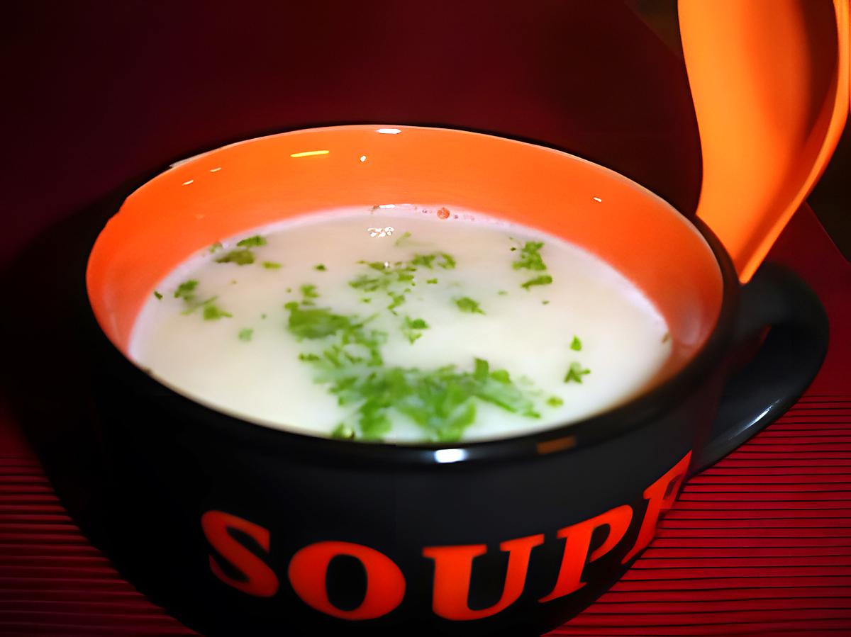 recette Sopa de feijao branco(soupe d'haricots blanc  simple rapide )